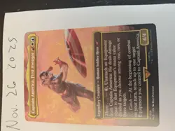 Marvel Secret Lair Captain America First Avenger (Borderless Non-Foil) Near Mint - Image 2