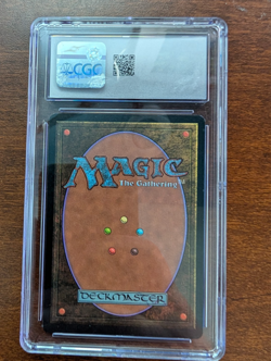 MTG Magic The Gathering Beta Wall of Wood CGC Graded 9 Mint 1993 - Image 2