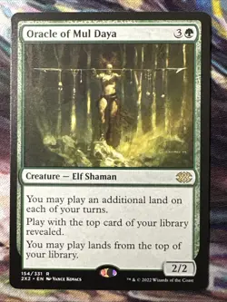 Oracle of Mul Daya - 2X2 Double Masters #154 Rare, NM - Image 1