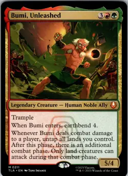 Bumi, Unleashed M Avatar: The Last Airbender 211 NM - Image 1