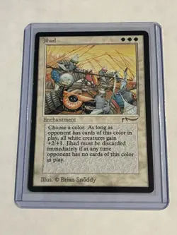 Magic the Gathering MTG Arabian Nights Jihadd - Image 1