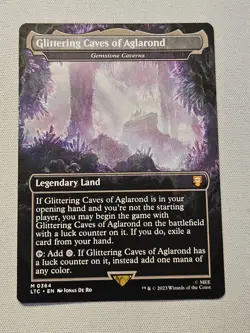 MTG English Glittering Caves of Aglarond - Gemstone Caverns LP - Image 1