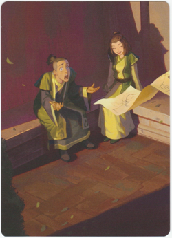 Sokka and Suki Art Card [Avatar: The Last Airbender] MTG - Image 1