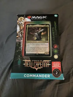 Streets of New Capenna Commander Deck - Cabaretti Cacophony MTG Brand New Sealed 195166121468 - Image 1