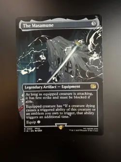 MTG Final Fantasy English The Masamune Borderless 0353 Non-Foil - Image 1