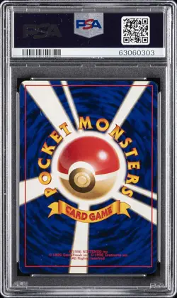 1996 Pokemon Japanese Base Set NO RARITY SYMBOL #95 Onix PSA 8 NM-MT - Image 2