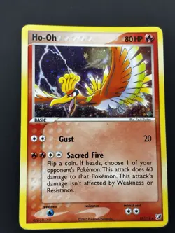 Ho-Oh 27/115 Holo Rare | MP | Unseen Forces | Pokemon TCG - VINTAGE 2005 - Image 1