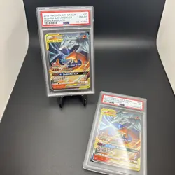 2019 Pokemon Reshiram & Charizard GX Holo Sun Moon Unbroken Bonds 20/214 PSA 8 - Image 3
