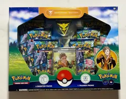 Pokemon TCG Pokemon Go Special Collection Team Instinct Zapdos Factory Sealed - Image 1