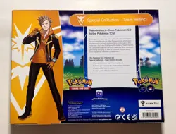 Pokemon TCG Pokemon Go Special Collection Team Instinct Zapdos Factory Sealed - Image 2