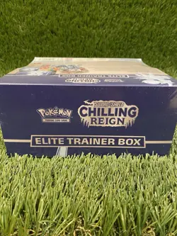Pokemon 2021 Chilling Reign Ice Rider Calyrex ETB Elite Trainer Box SEALED - Image 5