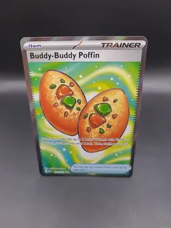 Buddy-Buddy Poffin 167/132 Me01: Mega Evolution Holo Pokemon - Image 1