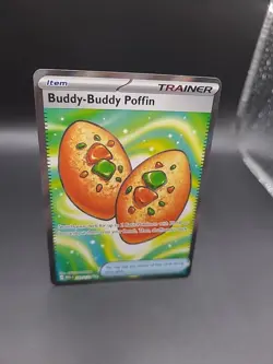 Buddy-Buddy Poffin 167/132 Me01: Mega Evolution Holo Pokemon - Image 2