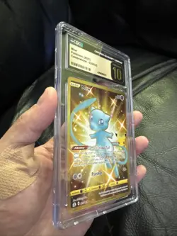 Pokemon Celebrations MEW 025/025 Pokemon 2021 Ultra Rare CGC Pristine 10 - Image 3