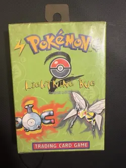 Wizards of the Coast Pokemon Lightning Bug Theme Deck Base Set 2 SEALED NO TEARS 742818061551 - Image 1