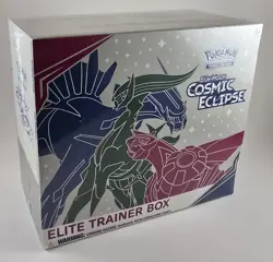 Pokemon Cosmic Eclipse Elite Trainer Box ETB Factory Sealed w/ case Collector - Image 1