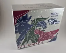 Pokemon Cosmic Eclipse Elite Trainer Box ETB Factory Sealed w/ case Collector - Image 2