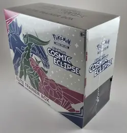 Pokemon Cosmic Eclipse Elite Trainer Box ETB Factory Sealed w/ case Collector - Image 3