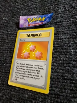 Pokemon shadowless trainer - Revive - 89/102 NM 1st Edition - Image 2