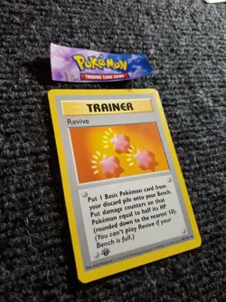 Pokemon shadowless trainer - Revive - 89/102 NM 1st Edition - Image 3