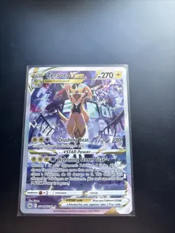 Pokemon TCG Zeraora VSTAR Crown Zenith Ultra Rare Card GG43/GG70 Mint Condition - Image 1