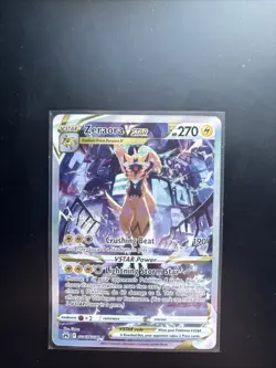 Pokemon TCG Zeraora VSTAR Crown Zenith Ultra Rare Card GG43/GG70 Mint Condition - Image 2
