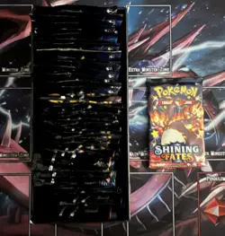 Pokemon TCG Shining Fates Booster Pack Lot of 36 New - Image 1