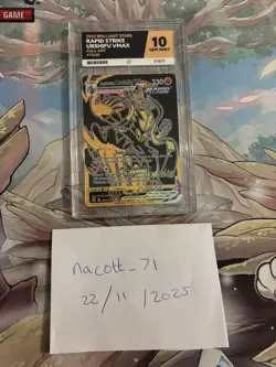ACE 10 Rapid Strike Urshifu VMAX TG30/TG30 Brilliant Stars Pokemon GEM MINT - Image 1