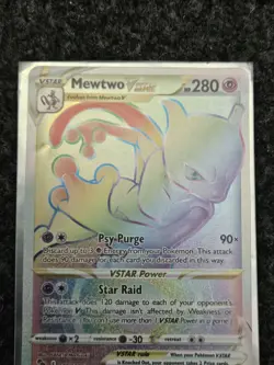 Mewtwo VSTAR (Secret) 079/078 Pokemon GO Holo - Image 2