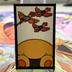 Snorlax Spearow Fearow Hanafuda Japanese Pokemon Card ~ MP - Image 1