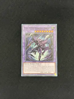 Evil HERO Darkest Knight [1st Edition] - SUDA-EN033 Supreme Darkness - YuGiOh! - Image 1