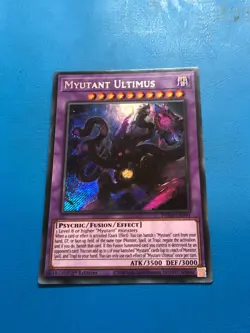 YUGIOH Secret Rare Myutant Ultimus PHRA-EN091 1st Edition - Image 1