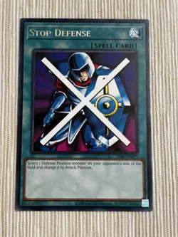 Stop Defense LOB-EN095 Legend of Blue Eyes White Dragon (25th Anniversary... - Image 1