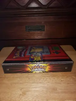 Vintage Rare 1999 Pokemon Pokedex Binder Pikachu Meowth Nintendo Cards - Image 3
