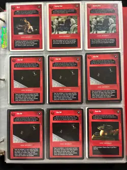 Star Wars CCG 570-Card BINDER - BB - Foil Bossk Hound’s Tooth - SHIPS - FIGHTERS - Image 4
