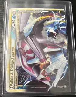 Pokemon Card [NM] Palkia & Dialga Legend (Top) 101/102 Triumphant Holo NM MINT - Image 2