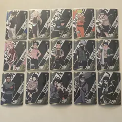 Naruto Kayou ENGLISH UR Complete Card Set NRSA01-UR-001 thru 015 from Heaven Box - Image 1