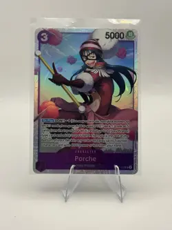 One Piece TCG Porche OP07-072 Super Rare English 500 Years Future Card Game NM - Image 1