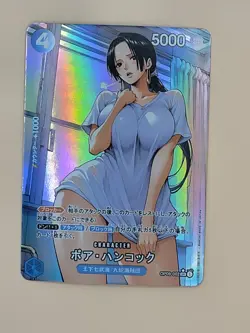 ? BOA HANCOCK T-Shirt One Piece Anime Waifu Card Girl Foil Doujin Holo ACG? - Image 1
