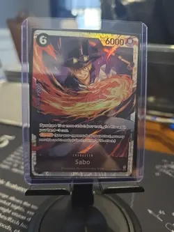 One Piece TCG | Sabo PRB02-014 SR - One Piece Card the Best Vol. 2 NM - Image 1