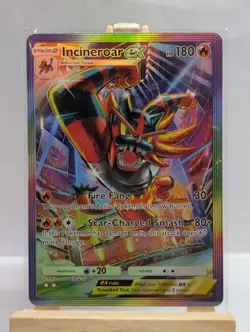 Custom Fan Art Incineroar EX High Quality Custom Card Foil Finish - Image 2