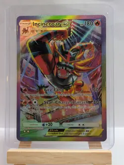 Custom Fan Art Incineroar EX High Quality Custom Card Foil Finish - Image 3