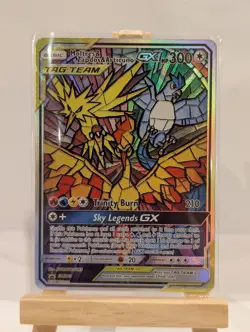 Custom Fan Art Moltres, Zapdos & Articuno GX High Quality Custom Card Tag Team - Image 2