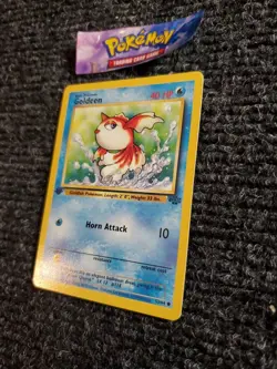 Goldeen 53/64 Jungle 1st Edition Non-Holo Common Pokemon Card NM - Image 2
