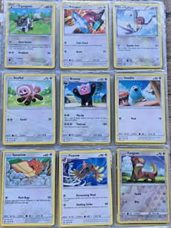 Pokemon Binder Collection Lot 90 Cards - Image 1