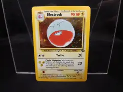 Electrode Pokemon TCG Trading Card - RARE Holo- Jungle 2/64 c458 - Image 1