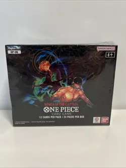 English One Piece Card Game OP-06: Wings of the Captain Booster Box - SEALED! - Image 1