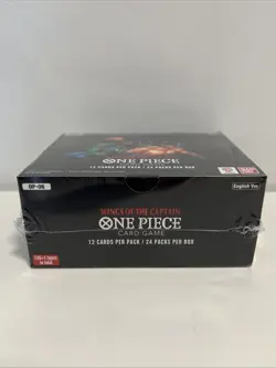English One Piece Card Game OP-06: Wings of the Captain Booster Box - SEALED! - Image 2