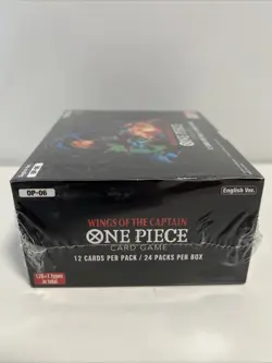 English One Piece Card Game OP-06: Wings of the Captain Booster Box - SEALED! - Image 3