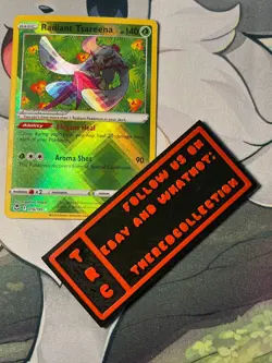 Pokemon Card TCG - Radiant Tsareena - Silver Tempest - 016/195 - Shiny Holo Rare - Image 1